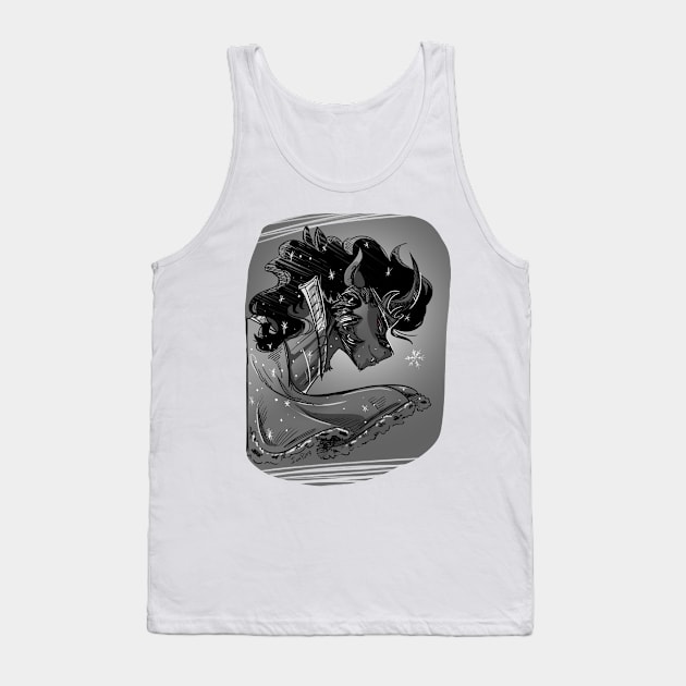 In the Dark of the Night Tank Top by InkPotts